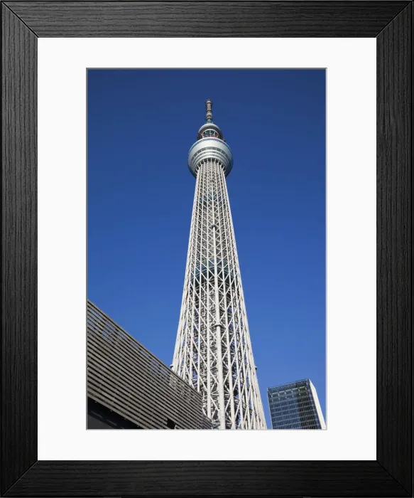 Framed Print : Japan, Tokyo, Asakusa, Sky Tree Tower, Architect Nikken Sekkei Framed Print : Japan, Tokyo, Asakusa, Sky Tree Tower, Architect Nikken Sekkei