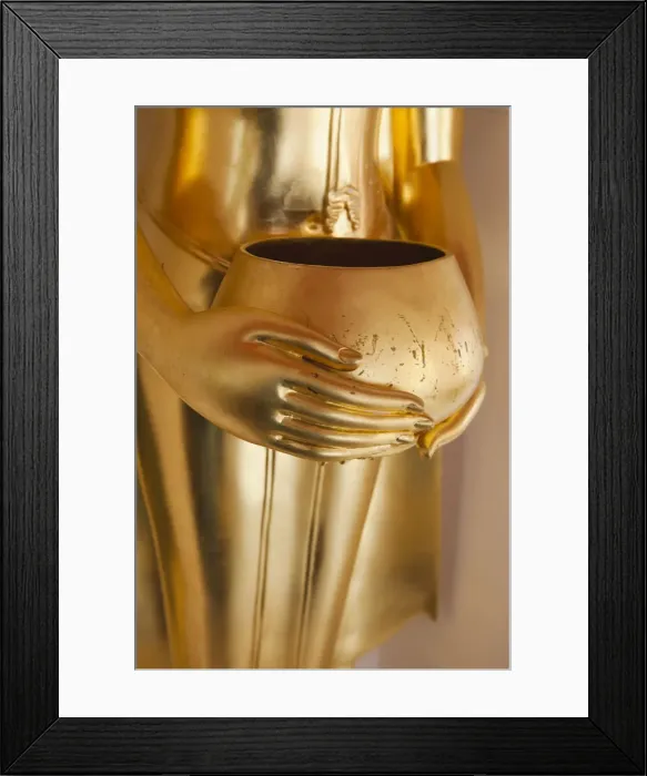 Framed Print : Thailand, Bangkok, Wat Bovornives aka Wat Bovon, Detail of Buddha Statue Hand Holding Framed Print : Thailand, Bangkok, Wat Bovornives aka Wat Bovon, Detail of Buddha Statue Hand Holding