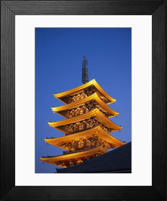 Framed Print : Japan, Tokyo, Asakusa, Asakusa Kannon Temple Framed Print : Japan, Tokyo, Asakusa, Asakusa Kannon Temple