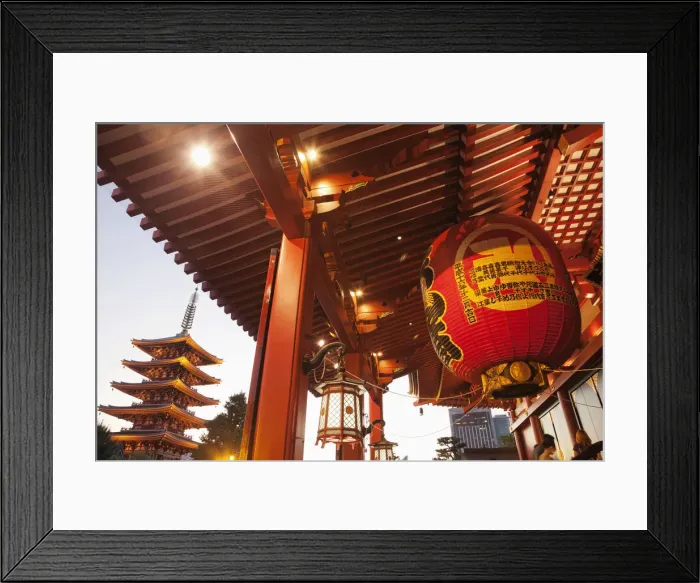 Framed Print : Japan, Tokyo, Asakusa, Asakusa Kannon Temple Framed Print : Japan, Tokyo, Asakusa, Asakusa Kannon Temple