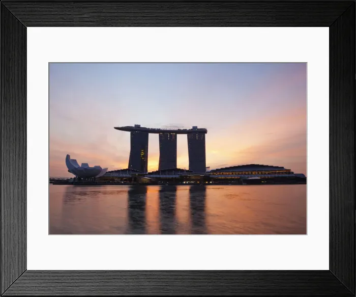 Framed Print : Singapore, Marina Bay Sands Hotel and Casino Framed Print : Singapore, Marina Bay Sands Hotel and Casino