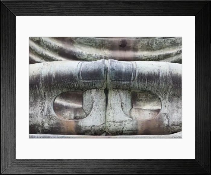 Framed Print : Japan, Tokyo, Kamakura, Kotokuin Temple, The Great Buddha, Hand Detail Framed Print : Japan, Tokyo, Kamakura, Kotokuin Temple, The Great Buddha, Hand Detail