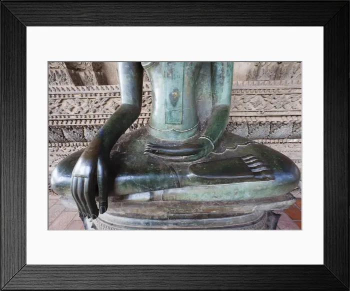 Framed Print : Laos, Vientiane, Ho Phakeo Museum, Buddha Statue Framed Print : Laos, Vientiane, Ho Phakeo Museum, Buddha Statue