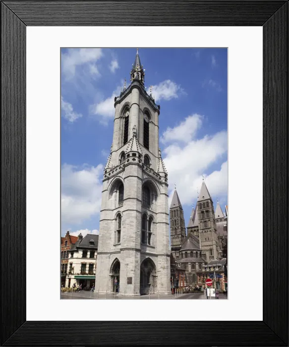 Framed Print : Belgium, Tournai, The Cathedral of Our Lady, The Belfry Framed Print : Belgium, Tournai, The Cathedral of Our Lady, The Belfry
