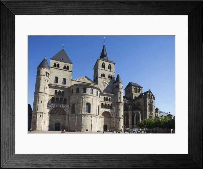 Framed Print : Germany, Trier, Trier Cathedral and Church of Our Lady Framed Print : Germany, Trier, Trier Cathedral and Church of Our Lady