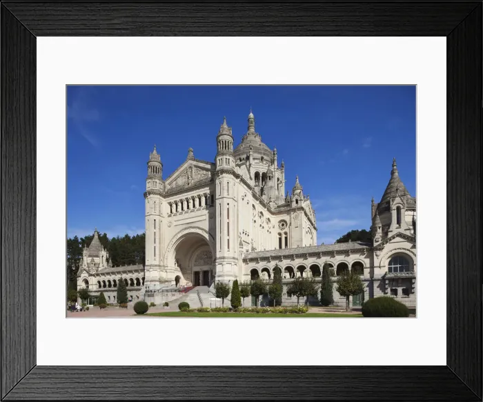 Framed Print : France, Normandy, Lisieux, Basilica of Saint Theresa