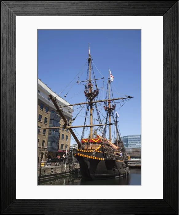 Framed Print : England, London, Southwark, Golden Hinde Framed Print : England, London, Southwark, Golden Hinde