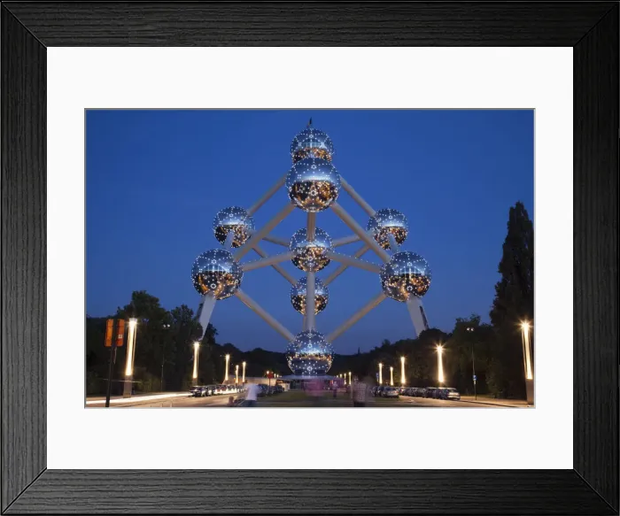 Framed Print : Belgium, Brussels, Atomium Framed Print : Belgium, Brussels, Atomium