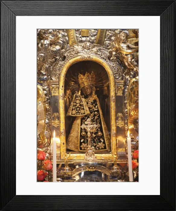 Framed Print : Germany, Upper Bavaria, Altotting, Church of the Miraculous Image or Gnadenkapelle Framed Print : Germany, Upper Bavaria, Altotting, Church of the Miraculous Image or Gnadenkapelle