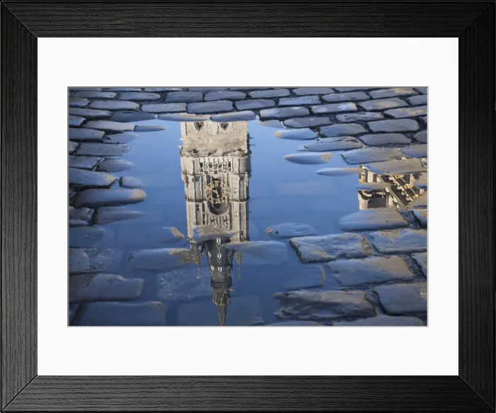 Framed Print : Belgium, Ghent, The Belfort Framed Print : Belgium, Ghent, The Belfort