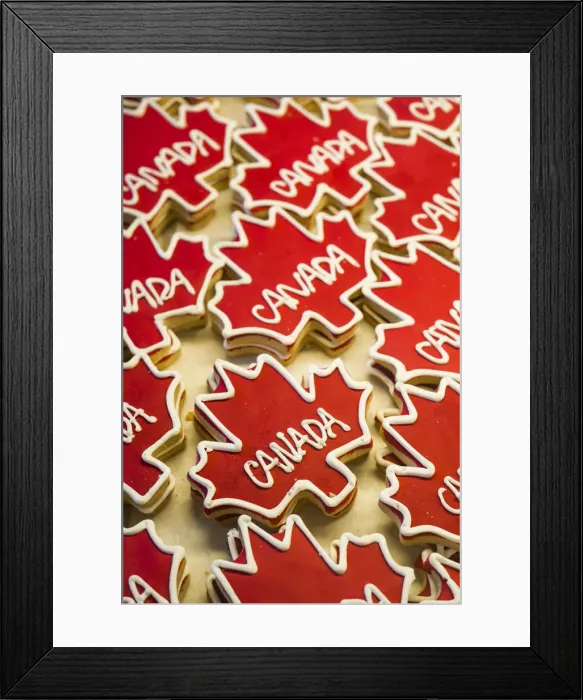 Framed Print : Canada, Ontario, Ottowa, capital of Canada, Byward Market, Canadian Maple Leaf Cookies Framed Print : Canada, Ontario, Ottowa, capital of Canada, Byward Market, Canadian Maple Leaf Cookies