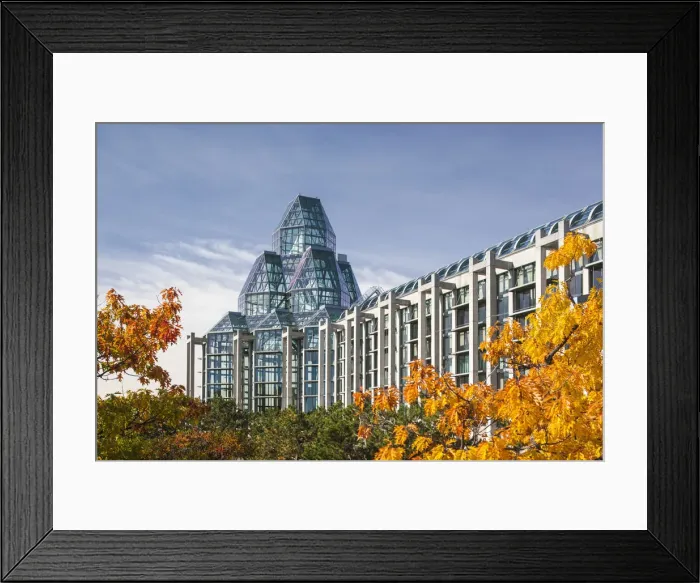Framed Print : Canada, Ontario, Ottowa, capital of Canada, National Gallery, autumn Framed Print : Canada, Ontario, Ottowa, capital of Canada, National Gallery, autumn