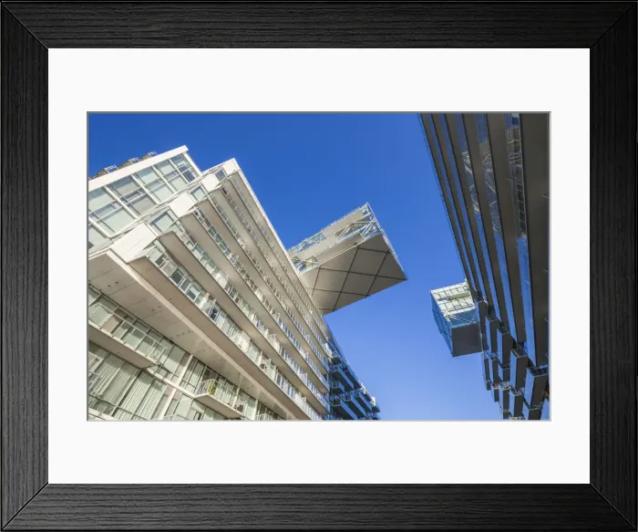 Framed Print : Canada, Ontario, Toronto, Harbourfront, new Pier 27 buildings