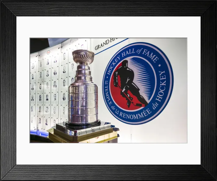 Framed Print : Canada, Ontario, Toronto, Hockey Hall of Fame, Stanley Cup room, the Stanley Cup Framed Print : Canada, Ontario, Toronto, Hockey Hall of Fame, Stanley Cup room, the Stanley Cup