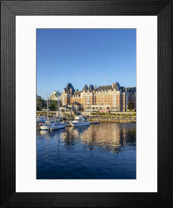 Framed Print : Canada, British Columbia, Victoria, The Empress Hotel