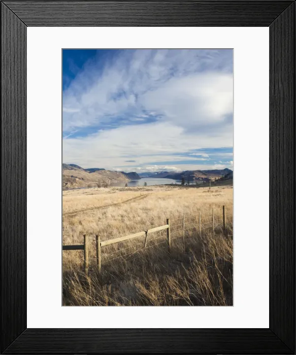 Framed Print : Canada, British Columbia, Kamloops, landscape along the Trans-Canada Highway Framed Print : Canada, British Columbia, Kamloops, landscape along the Trans-Canada Highway