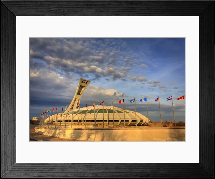 Framed Print : Canada, Quebec, Montreal, Olympic Stadium Framed Print : Canada, Quebec, Montreal, Olympic Stadium