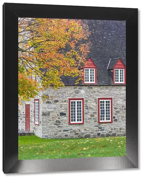 Canada, Quebec, Capitale-Nationale Region, Deschambault, Vieux Presbytere, old presbytery