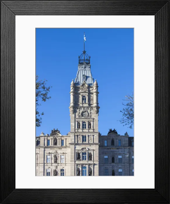 Framed Print : Canada, Quebec, Quebec City, Hotel du Parlement, Quebec Provincial Legislature, exterior Framed Print : Canada, Quebec, Quebec City, Hotel du Parlement, Quebec Provincial Legislature, exterior
