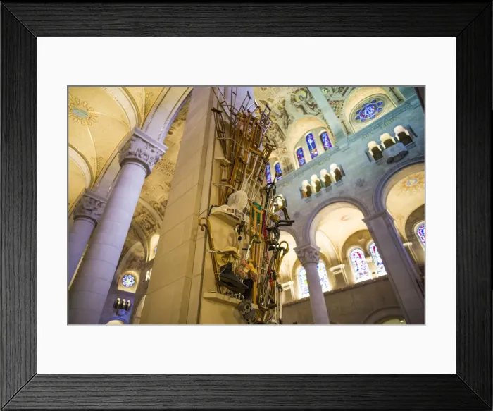 Framed Print : Canada, Quebec, Capitale-Nationale Region, Beaupre Coast, Ste-Anne de Beaupre, Basilica Framed Print : Canada, Quebec, Capitale-Nationale Region, Beaupre Coast, Ste-Anne de Beaupre, Basilica