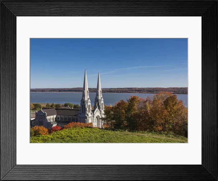 Framed Print : Canada, Quebec, Capitale-Nationale Region, Beaupre Coast, Ste-Anne de Beaupre, Basilica Framed Print : Canada, Quebec, Capitale-Nationale Region, Beaupre Coast, Ste-Anne de Beaupre, Basilica