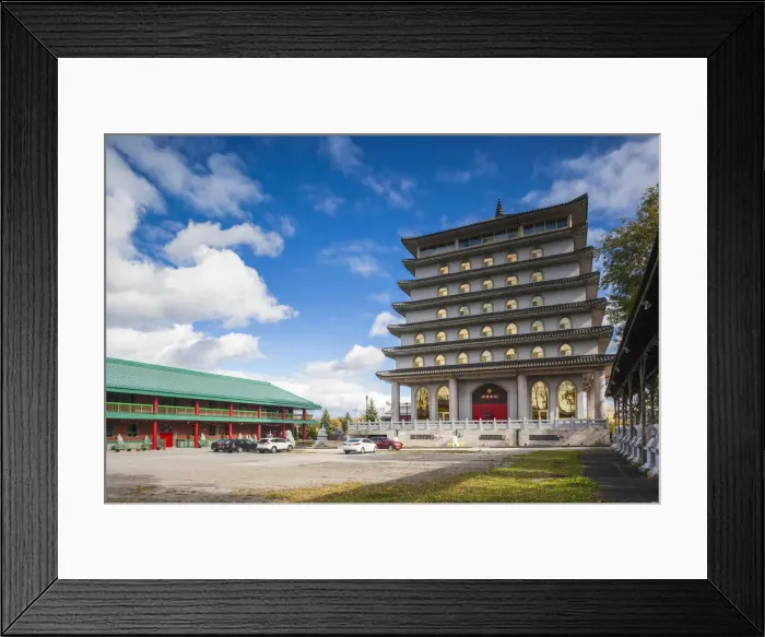 Framed Print : Canada, Ontario, Niagara Falls, Ten Thousand Buddhas, Sarira Stupa, buddhist temple Framed Print : Canada, Ontario, Niagara Falls, Ten Thousand Buddhas, Sarira Stupa, buddhist temple