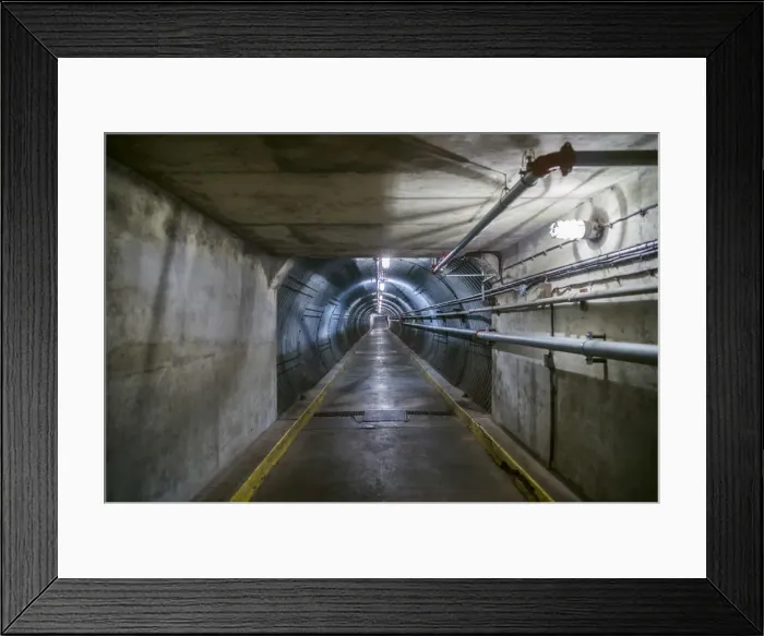 Framed Print : Canada, Ontario, Carp, The Diefenbunker, Canadian Cold War Museum in underground bunker Framed Print : Canada, Ontario, Carp, The Diefenbunker, Canadian Cold War Museum in underground bunker