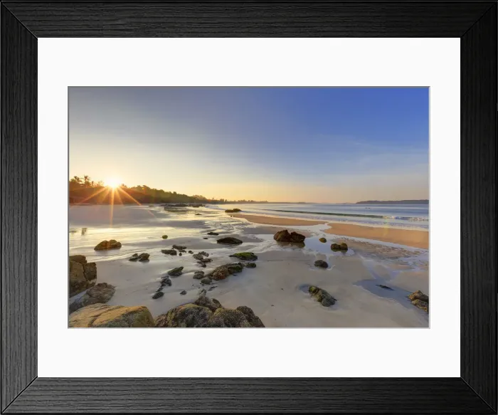 Framed Print : Myanmar (Burma), Rakhine State, Ngapali Beach Framed Print : Myanmar (Burma), Rakhine State, Ngapali Beach