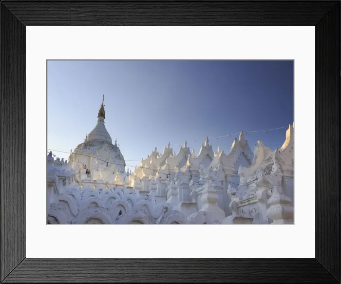 Framed Print : Myanmar (Burma), Mandalay, Mingun, Hsinbyume Paya Buddhist Stupa Framed Print : Myanmar (Burma), Mandalay, Mingun, Hsinbyume Paya Buddhist Stupa
