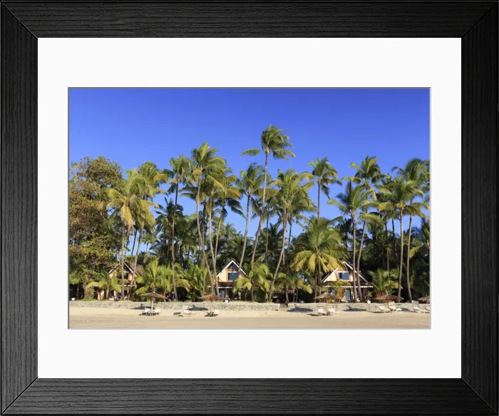 Framed Print : Myanmar (Burma), Rakhine State, Ngapali Beach Framed Print : Myanmar (Burma), Rakhine State, Ngapali Beach