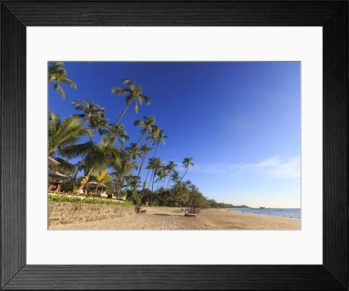 Framed Print : Myanmar (Burma), Rakhine State, Ngapali Beach Framed Print : Myanmar (Burma), Rakhine State, Ngapali Beach