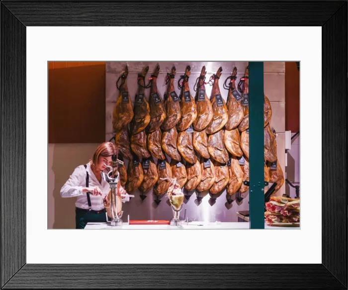Framed Print : England, London, The City, Leadenhall Market, Spanish Restaurant Framed Print : England, London, The City, Leadenhall Market, Spanish Restaurant