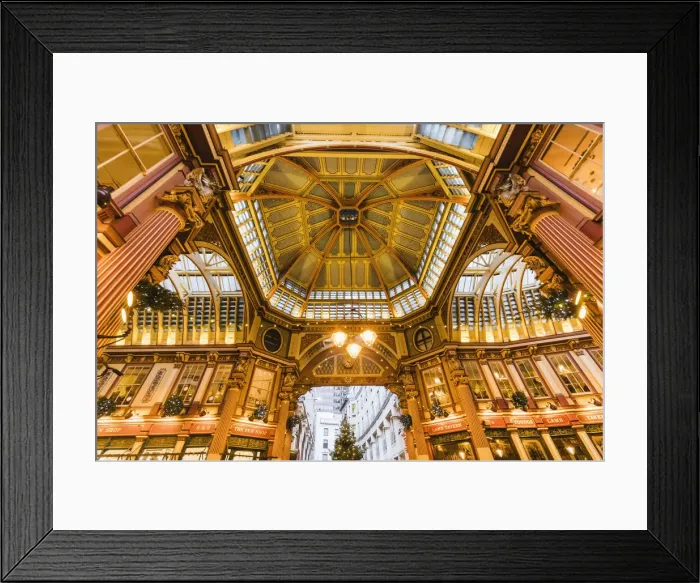 Framed Print : England, London, City Of London, Leadenhall Market Framed Print : England, London, City Of London, Leadenhall Market