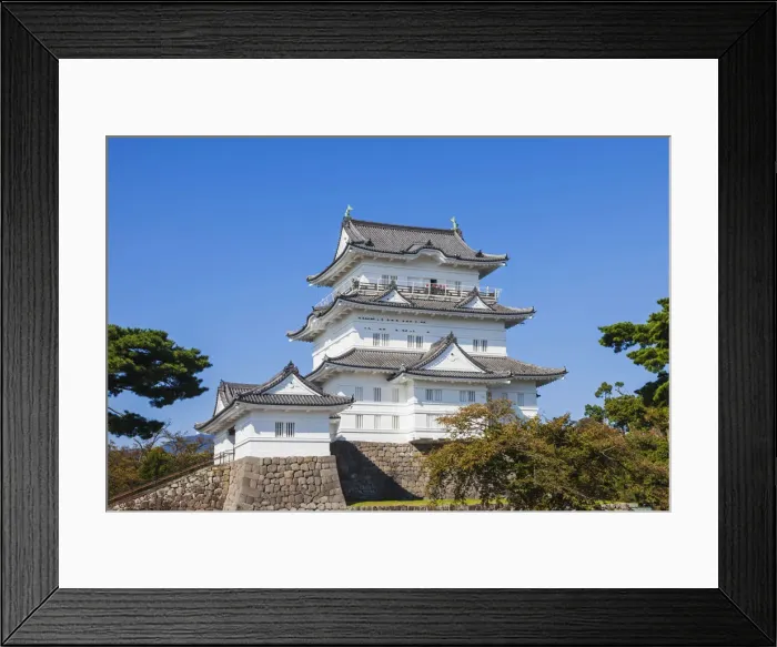 Framed Print : Japan, Honshu, Kanagawa Prefecture, Odawara, Odawara Castle, The Castle Tower Framed Print : Japan, Honshu, Kanagawa Prefecture, Odawara, Odawara Castle, The Castle Tower