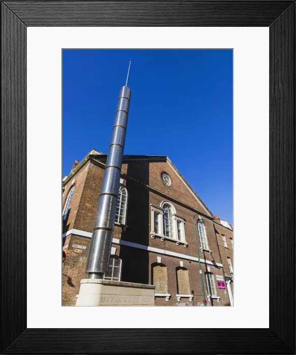 Framed Print : England, London, Shorditch, Brick Lane, Jamme Masjid Mosque Framed Print : England, London, Shorditch, Brick Lane, Jamme Masjid Mosque