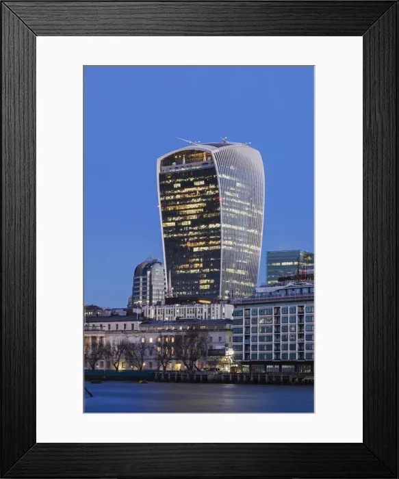 Framed Print : England, London, City of London, 20 Fenchurch Street aka The Walkie-talkie Building