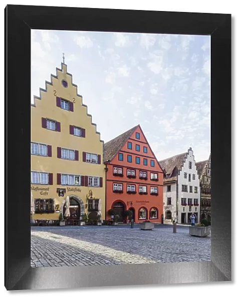 Germany, Bavaria, Romantic Road, Rothenburg ob der Tauber, Restaurants and Cafes in
