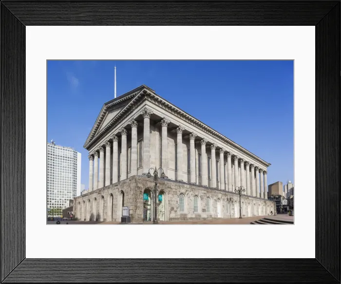 Framed Print : England, West Midlands, Birmingham, Victoria Square, The Town Hall Framed Print : England, West Midlands, Birmingham, Victoria Square, The Town Hall