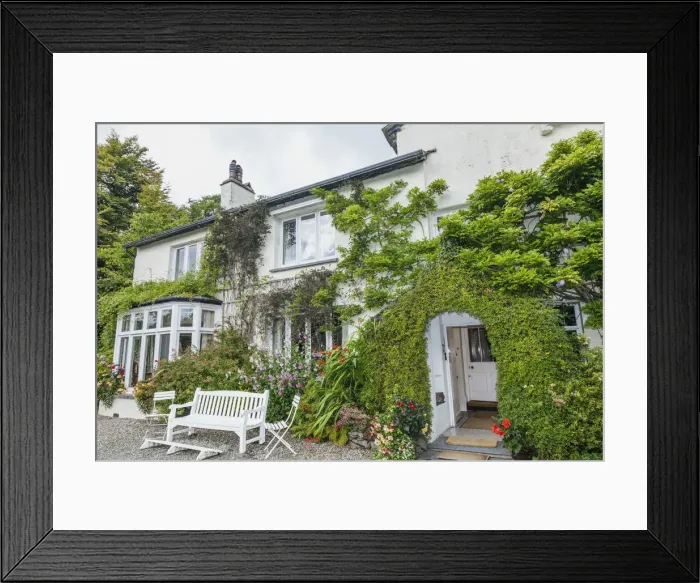 Framed Print : England, Cumbria, Lake District, Rydal, William Wordsworths Home Rydal Mount Framed Print : England, Cumbria, Lake District, Rydal, William Wordsworths Home Rydal Mount