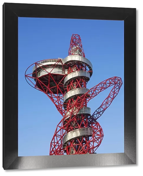 England, London, Stratford, Queen Elizabeth Olympic Park, ArcelorMittal Orbit Sculpture