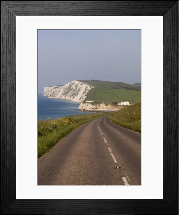 Framed Print : England, Hampshire, Isle of Wight, Freshwater Bay Framed Print : England, Hampshire, Isle of Wight, Freshwater Bay