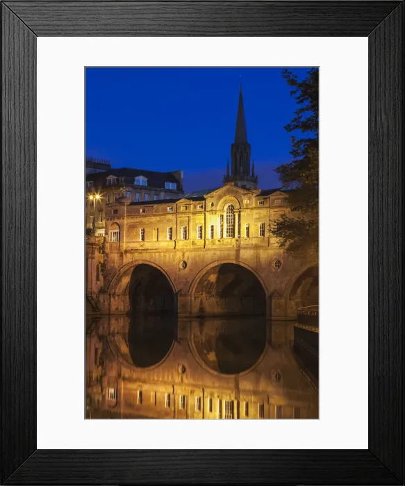 Framed Print : England, Somerset, Bath, Pulteney Bridge and River Avon Framed Print : England, Somerset, Bath, Pulteney Bridge and River Avon