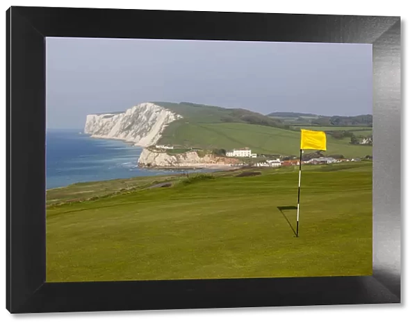 England, Hampshire, Isle of Wight, Freshwater Bay Golf Course