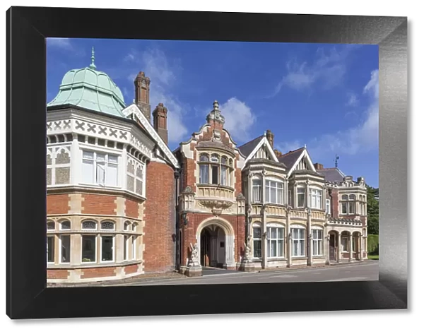 England, Buckinghamshire, Bletchley, Bletchley Park, The Mansion