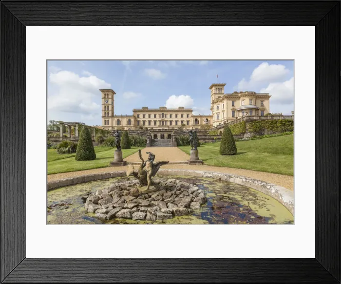 Framed Print : England, Hampshire, Isle of Wight, Osborne House, Main Entrance Framed Print : England, Hampshire, Isle of Wight, Osborne House, Main Entrance
