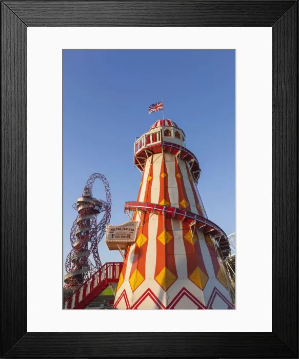 Framed Print : England, London, Stratford, Queen Elizabeth Olympic Park, ArcelorMittal Orbit Sculpture Framed Print : England, London, Stratford, Queen Elizabeth Olympic Park, ArcelorMittal Orbit Sculpture