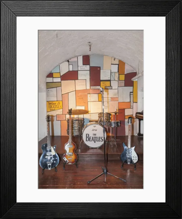 Framed Print : England, Merseyside, Liverpool, Albert Dock, The Beatles Story, Interior Exhibit of Framed Print : England, Merseyside, Liverpool, Albert Dock, The Beatles Story, Interior Exhibit of