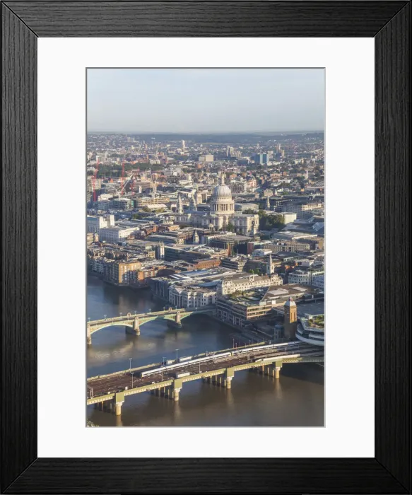 Framed Print : England, London, View from The Shard Framed Print : England, London, View from The Shard