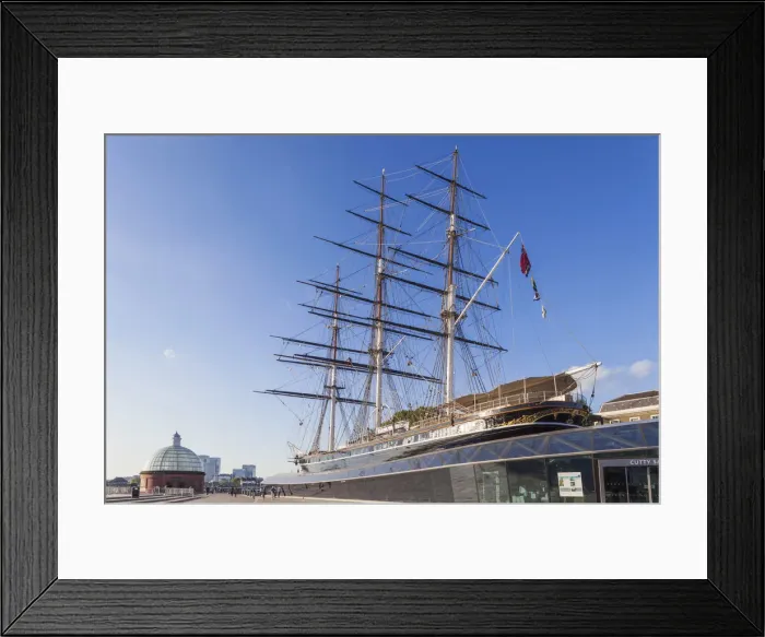 Framed Print : England, London, Greenwich, Cutty Sark Framed Print : England, London, Greenwich, Cutty Sark