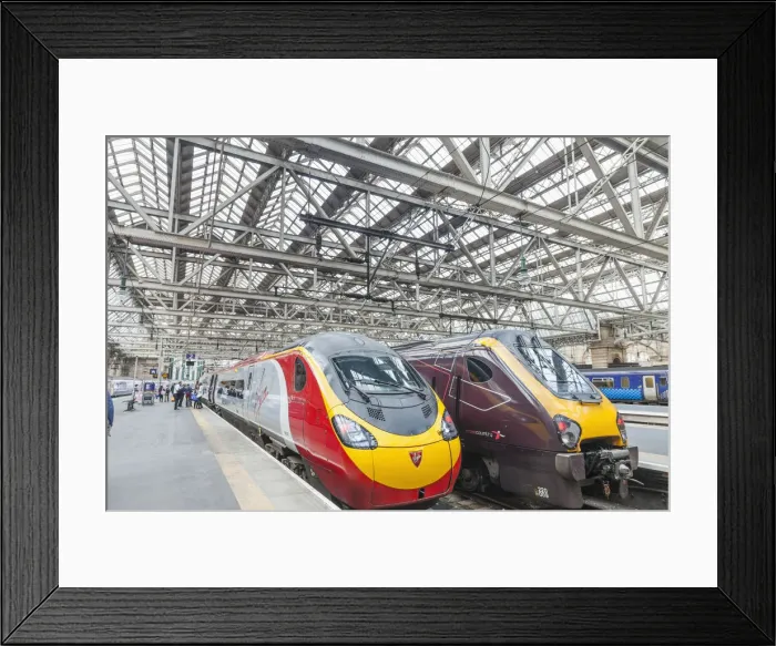 Framed Print : Scotland, Glasgow, Glasgow Central Railway Station Framed Print : Scotland, Glasgow, Glasgow Central Railway Station